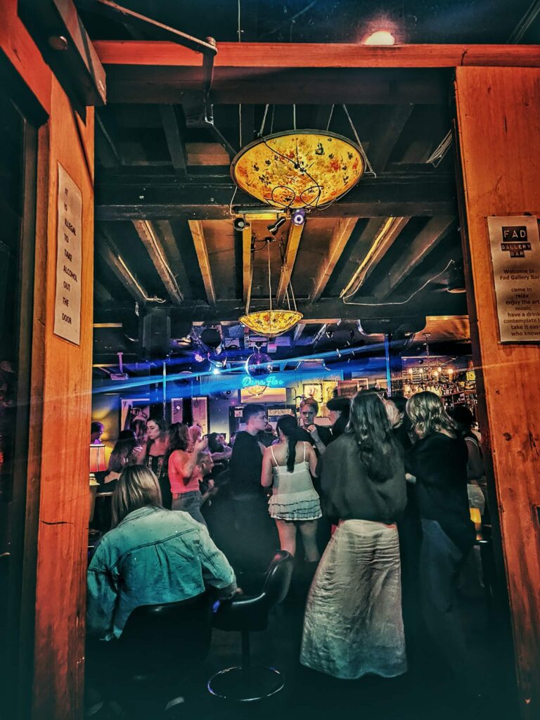 FAD Gallery Bar Melbourne bar events — Friday night dancing and great nights Chinatown CBD Melbourne